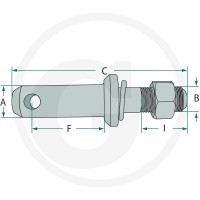 GRANIT Sworznie łącznika dolnego 20099029 - Sklep PoltechParts