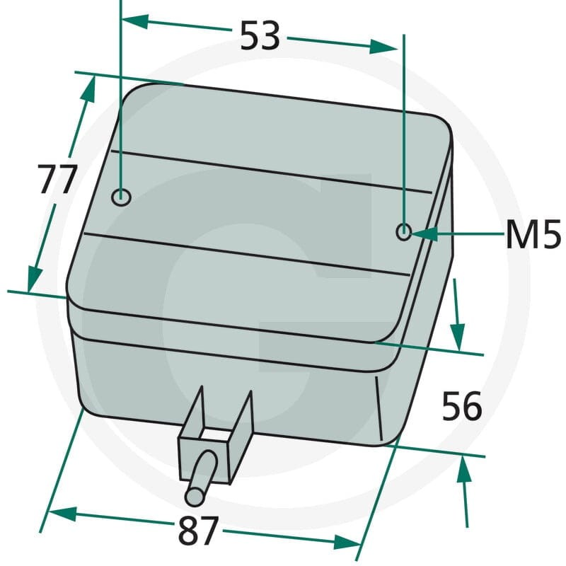GRANIT Tylna lampa przeciwmgielna 20700016 - Sklep PoltechParts
