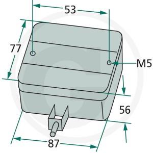 GRANIT Tylna lampa przeciwmgielna 20700016