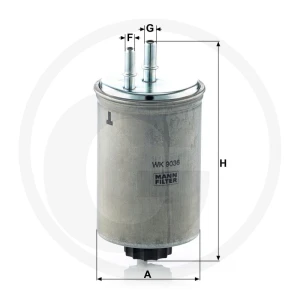 MANN FILTER Filtr wymienny paliwa 565WK9036