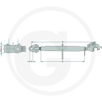 GRANIT Łącznik górny mechaniczny 20012217 - Sklep PoltechParts