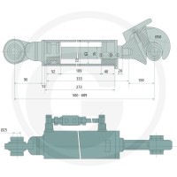 GRANIT Łącznik górny hydrauliczny 20000218 - Sklep PoltechParts