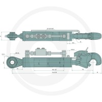 GRANIT Łącznik górny hydrauliczny 20010100 - Sklep PoltechParts