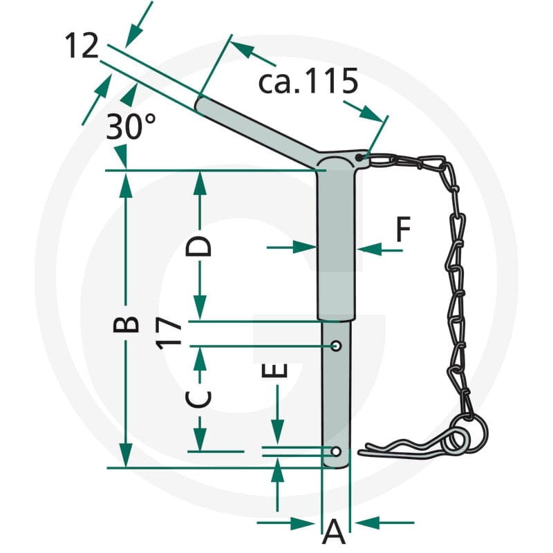 GRANIT Sworzeń 20012925 - Sklep PoltechParts