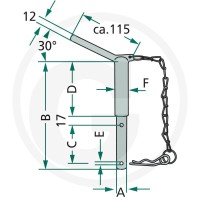 GRANIT Sworzeń 20012925 - Sklep PoltechParts