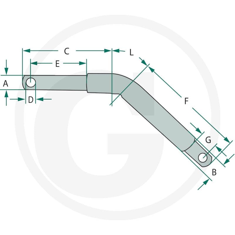 GRANIT Sworzeń łącznika górnego 20012975 - Sklep PoltechParts