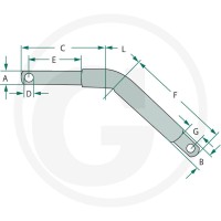 GRANIT Sworzeń łącznika górnego 20012975 - Sklep PoltechParts
