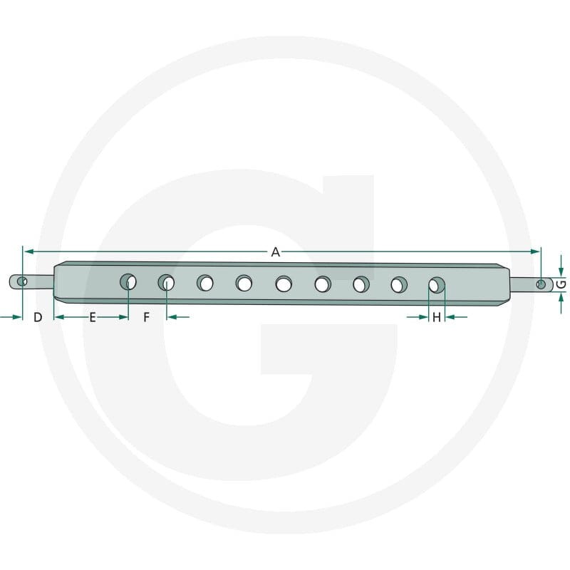 GRANIT Belka polowa 20013130 - Sklep PoltechParts