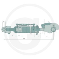 GRANIT Łącznik górny hydrauliczny 20018202 - Sklep PoltechParts