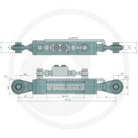 GRANIT Łącznik górny hydrauliczny 20010103 - Sklep PoltechParts