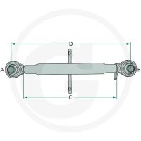 GRANIT Łącznik górny mechaniczny 20011470 - Sklep PoltechParts