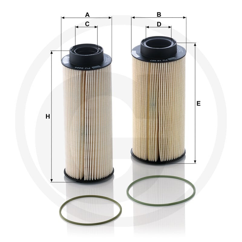 MANN FILTER Fuel-Filterel.metalfree 565PU10003-2X - Sklep PoltechParts