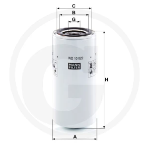 MANN FILTER Filtr hydrauliczny 565WD10022
