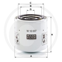 MANN FILTER Filtr hydrauliczny 565W10007 - Sklep PoltechParts