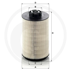 MANN FILTER Filtr paliwa 565PU1058X