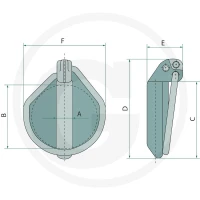 Rübig Zawleczka zatrzaskowa 20001162700 - Sklep PoltechParts