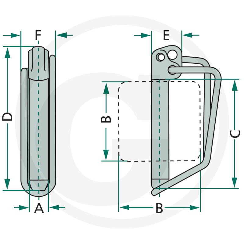 Rübig Zawleczka-klips 20006505012 - Sklep PoltechParts