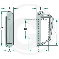 Rübig Zawleczka-klips 20006505012 - Sklep PoltechParts