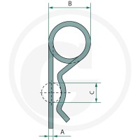 Rübig Zawleczka sprężysta 8,0x56 20004702801 - Sklep PoltechParts
