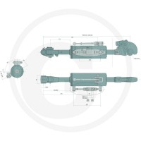 GRANIT Łącznik górny hydrauliczny 20002004 - Sklep PoltechParts