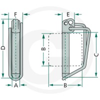 Rübig Zawleczka-klips 20006303075 - Sklep PoltechParts