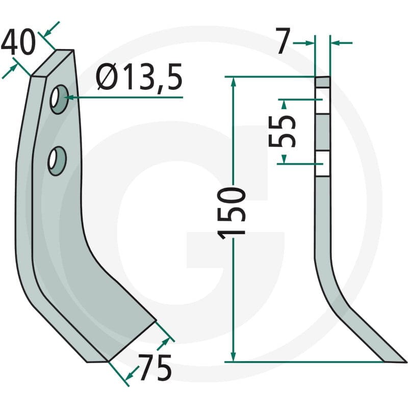 GRANIT Nożyk 18063-TAA-10 - Sklep PoltechParts