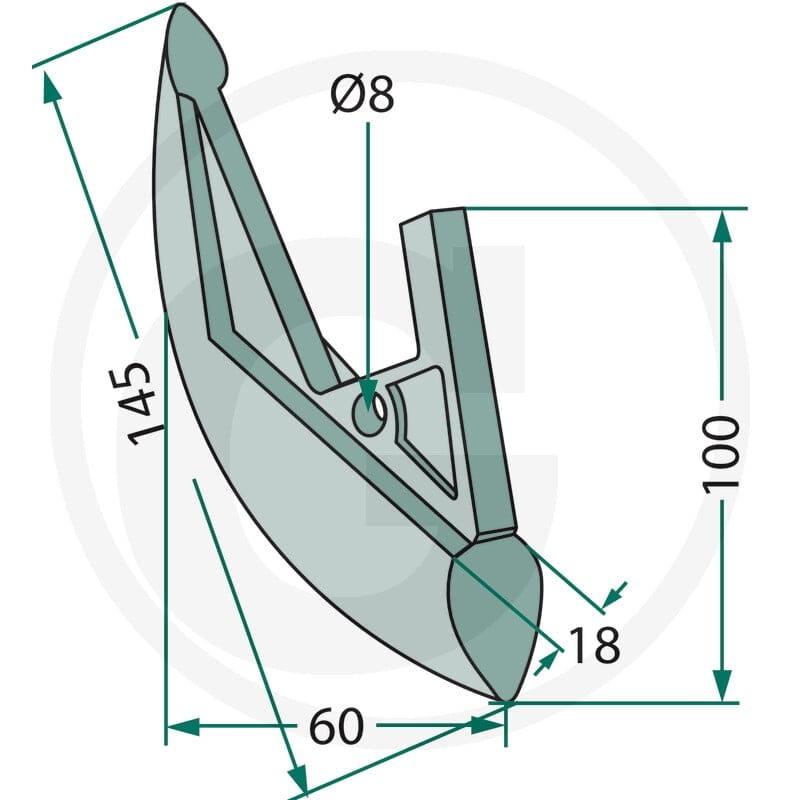 GRANIT Redlica siewnika 18099.NR-02 - Sklep PoltechParts
