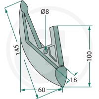 GRANIT Redlica siewnika 18099.NR-02 - Sklep PoltechParts