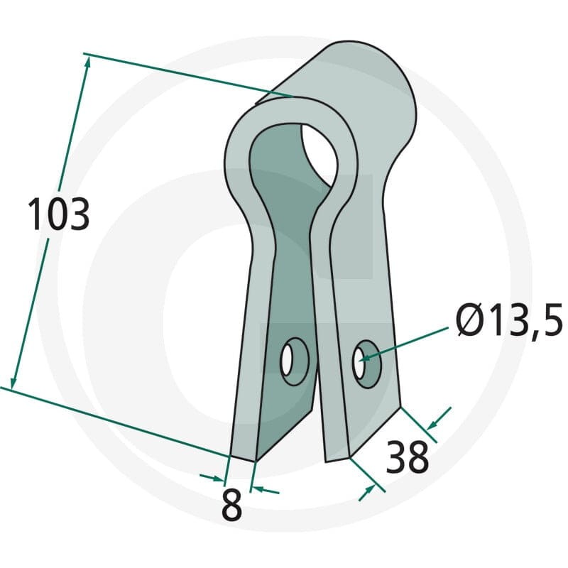 GRANIT Uchwyt 18063-TAA-04 - Sklep PoltechParts