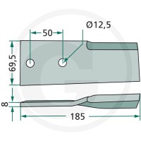 GRANIT Nóż 18063-IND-51 - Sklep PoltechParts