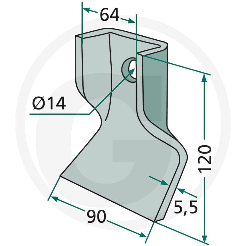 GRANIT Nożyk 18063-JF-01 - Sklep PoltechParts