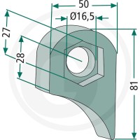 GRANIT Uchwyt 18063-RM-914 - Sklep PoltechParts