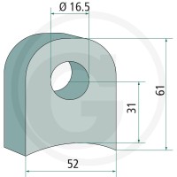 GRANIT Uchwyt 18063-RM-918 - Sklep PoltechParts