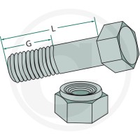 GRANIT Śruba z nakrętką zabezpieczającą 18030-1440 - Sklep PoltechParts