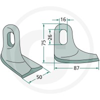 GRANIT Bijaki młotkowe 18063-RM-35 - Sklep PoltechParts