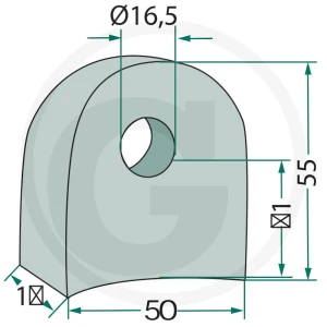 GRANIT Uchwyt 18063-RM-905
