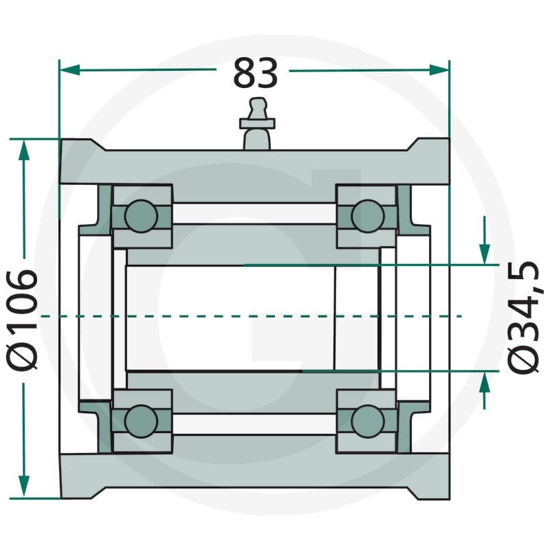 GRANIT Łożysko 18031-0016 - Sklep PoltechParts