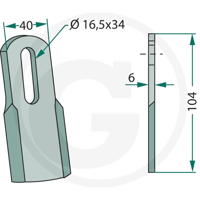 GRANIT Nóż 18063-FEI-49 - Sklep PoltechParts