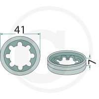 GRANIT Tarcza podporowa 18063-PER-63 - Sklep PoltechParts