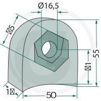 GRANIT Uchwyt 18063-RM-904 - Sklep PoltechParts