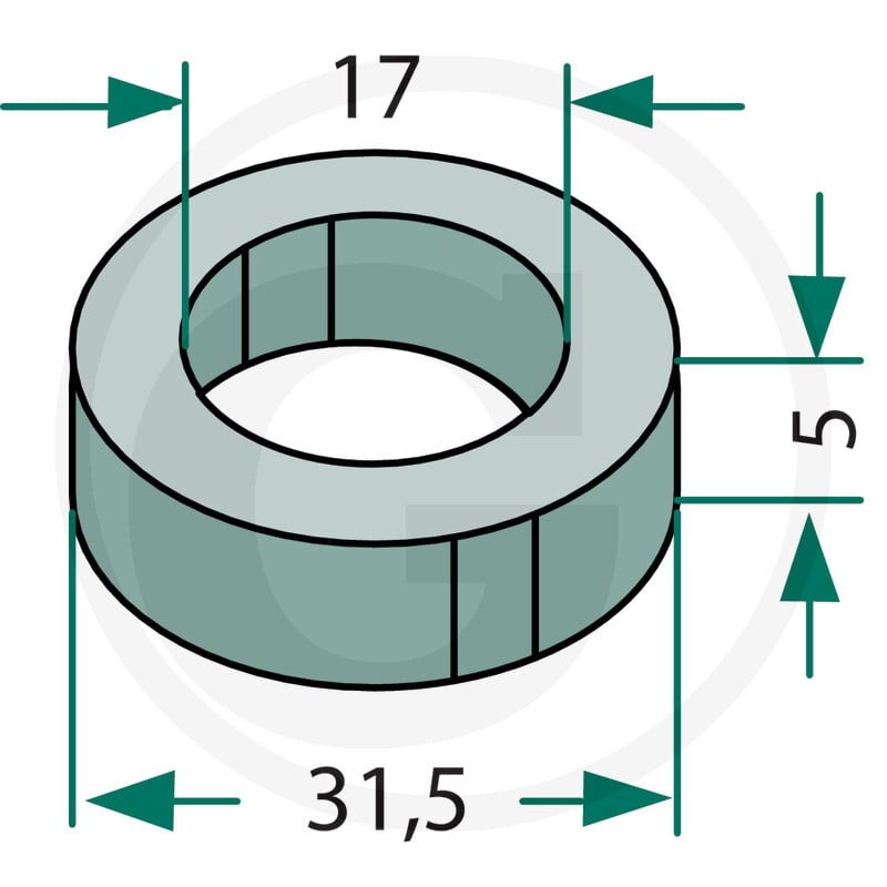 GRANIT Talerz 18063-ROU-82 - Sklep PoltechParts