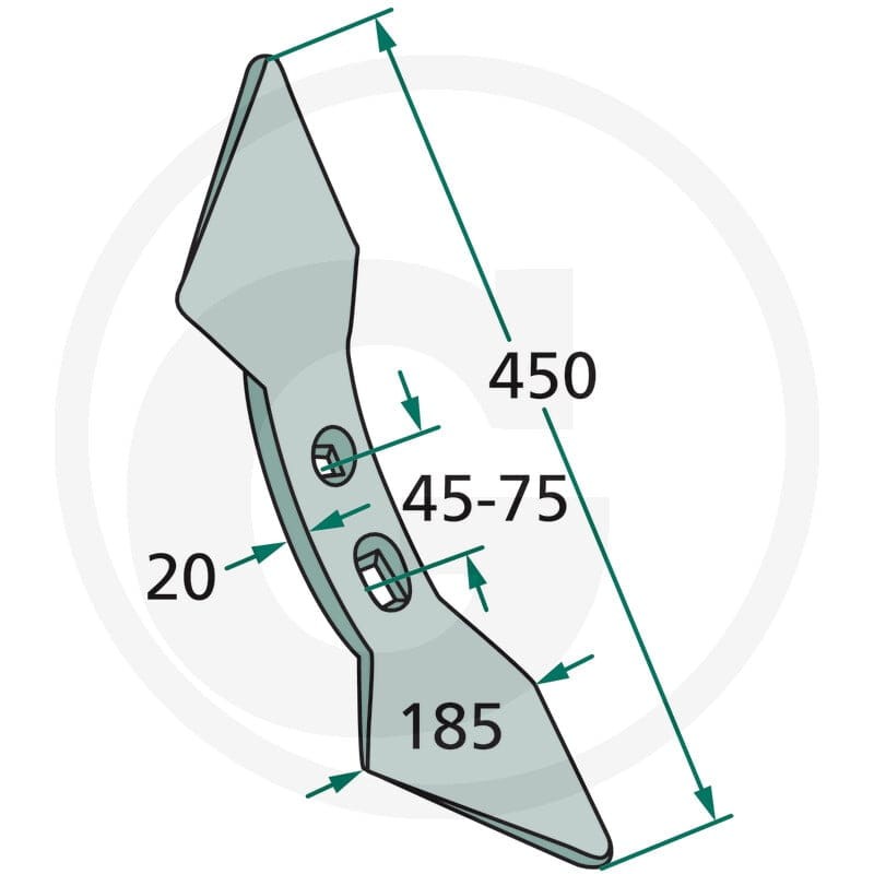 GRANIT Redlica dwusercowa 180101.180-45-75 - Sklep PoltechParts