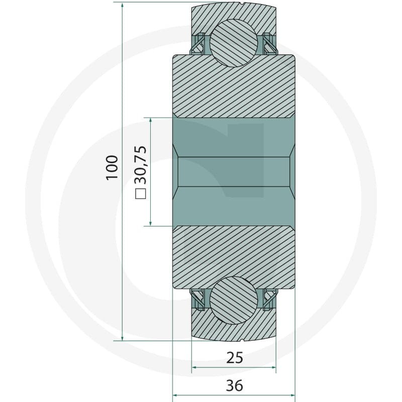GRANIT Łożysko kulkowe zwykłe 1802200021 - Sklep PoltechParts