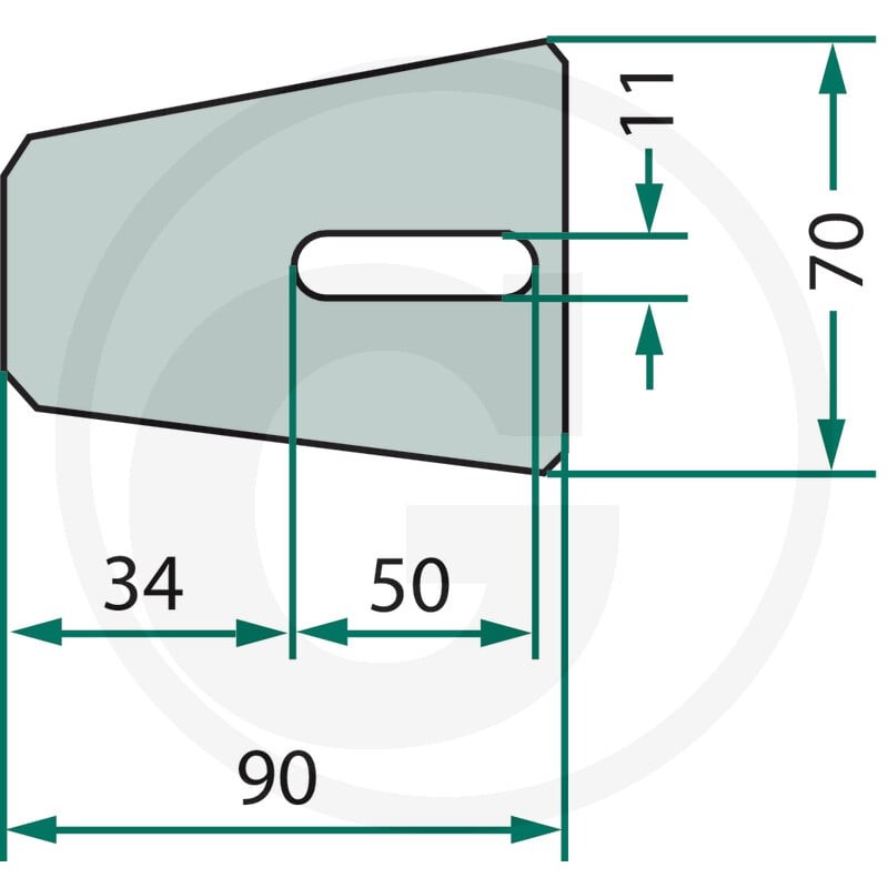 GRANIT Skrobak metalowy 18051-A103 - Sklep PoltechParts