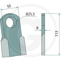 GRANIT Nóż 18063-BRT-14 - Sklep PoltechParts