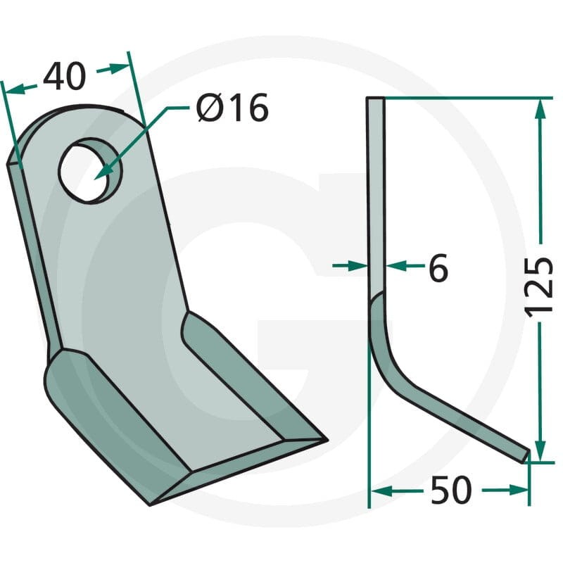 GRANIT Nóż typu Y 18063-PRO-02 - Sklep PoltechParts