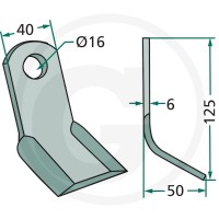 GRANIT Nóż typu Y 18063-PRO-02 - Sklep PoltechParts