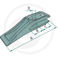 GRANIT Ząb 50915Z30030 - Sklep PoltechParts