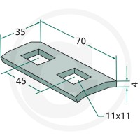 GRANIT Uchwyt 18010.ST-HH-8 - Sklep PoltechParts