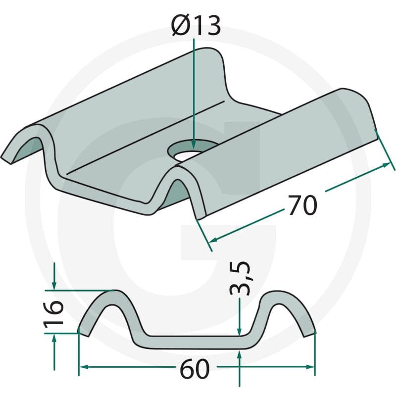 GRANIT Uchwyt 18010.ST-HH-STD - Sklep PoltechParts